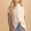 Blu Pepper Good Things Unfolding Color Block Sweater
