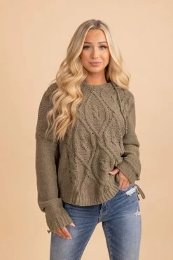 Miracle Be A Wildflower Knit Hooded Sweater