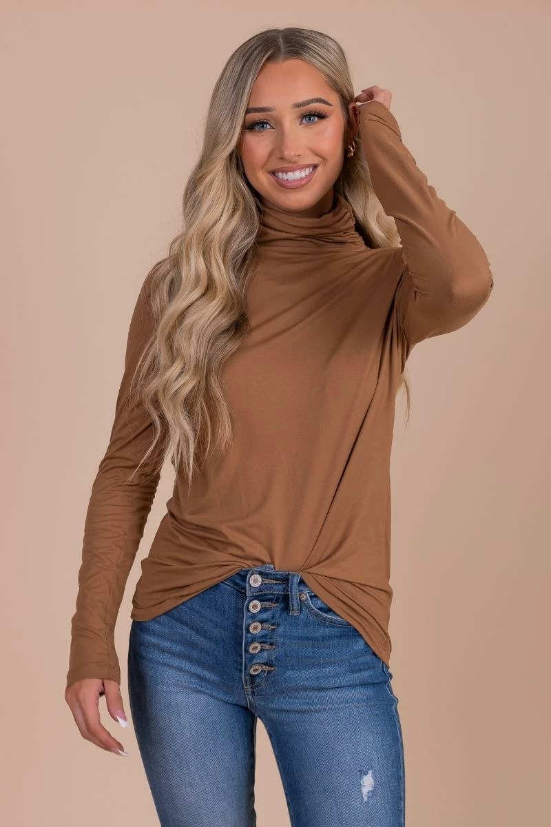 Zenana Clear Skies Turtleneck Top 3 Zenana Clear Skies Turtleneck Top - Image 3