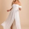 Wholesale Fashion Trends Love Day Off-Shoulder Maxi Dress