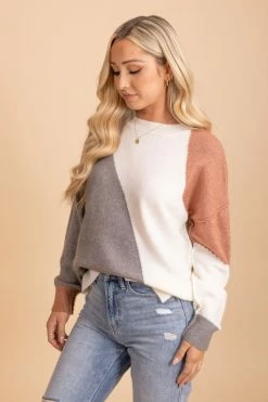 E&M/Mine Live To The Fullest Color Block Sweater 10 E&M/Mine Live To The Fullest Color Block Sweater -Bella Ella Sales 1 c82a89bf 56f7 4e71 a503 8e6f1ac9a559 5000x