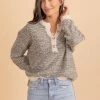Blu Pepper Time To Adventure Long Sleeve Sweater