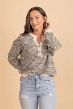 Blu Pepper Time To Adventure Long Sleeve Sweater