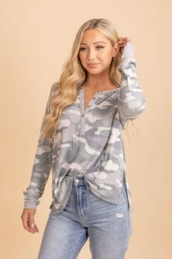 Hem & Thread Be A Fighter Camo Top 7 Hem & Thread Be A Fighter Camo Top -Bella Ella Sales 1 f1a24597 1698 44e0 b95d f445bfd7886c 5000x