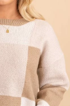 Better Be Be Groovy Checkered Sweater -Bella Ella Sales 2 13e78f9a 08d7 42a5 8fb6 02bfbc847834 5000x