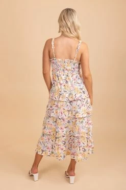 Wholesale Fashion Trends Let The Sun Shine Floral Midi Dress -Bella Ella Sales 2 f368cbc8 402f 4073 a0ec 3ebce046bba3 5000x