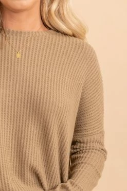 Zenana Beautiful Thinking Waffle Knit Top -Bella Ella Sales 3 139ace0c 773f 4cc1 9180 2088fa08e98b 5000x