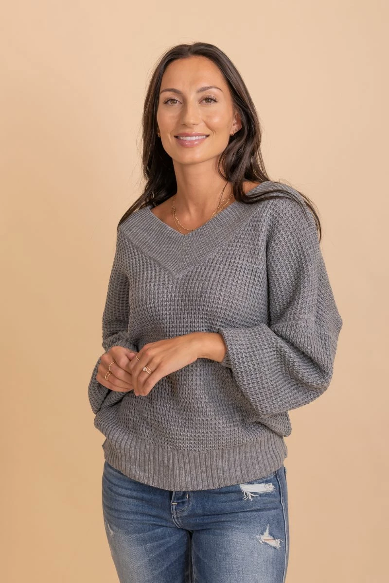 Zenana Worth Watching Knit Sweater 5 Zenana Worth Watching Knit Sweater - Image 5