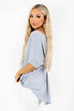 Zenana Going Steady Short Sleeve Blouse 55 Zenana Going Steady Short Sleeve Blouse -Bella Ella Sales 3 5000x