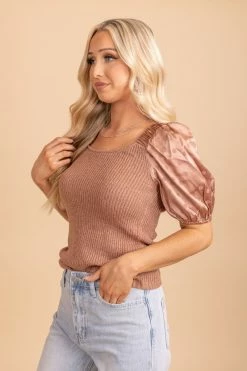 E&M/Mine Give Yourself Love Puff Sleeve Top 5 E&M/Mine Give Yourself Love Puff Sleeve Top -Bella Ella Sales 3 e719cfdd 1ddd 4c0f 876b 901ec75a346d 5000x
