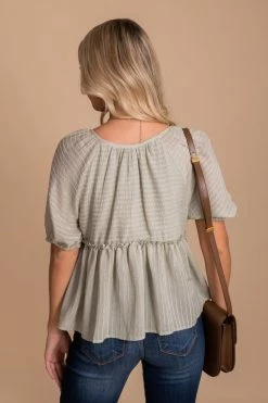 Very J Close To My Heart Striped Peplum Top -Bella Ella Sales 3 fb17263f 803d 4f41 a64b b8977288ec09 5000x