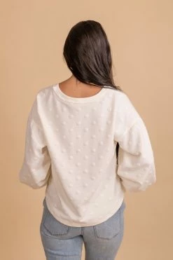 Blu Pepper Keep Living Swiss Dot Sweater 12 Blu Pepper Keep Living Swiss Dot Sweater -Bella Ella Sales 4 21606047 44b6 4152 b74b cf17294f06ca 5000x