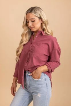 L Love Inc Make It Yours Button Up Top -Bella Ella Sales 4 3940435f 4a19 4f47 abc5 b66556a7fa54 5000x