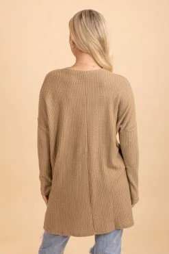 Zenana Beautiful Thinking Waffle Knit Top -Bella Ella Sales 4 5e4576ed 5a58 4012 8d91 08b1ff8066a6 5000x