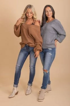 Zenana Worth Watching Knit Sweater 22 Zenana Worth Watching Knit Sweater -Bella Ella Sales 4 6a8ca603 eceb 4593 a88c 82ba5901a27c 5000x