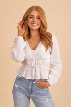 Lilou Through The Clouds Cinched Top