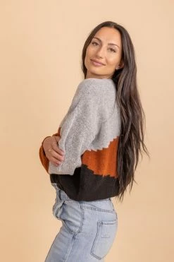 Blu Pepper Find The Balance Color Block Sweater -Bella Ella Sales 4 932f5219 ae78 41b5 80c3 98391805053d 5000x