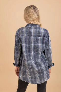 Wholesale Fashion Trends Be Who You Are Blue Plaid Top -Bella Ella Sales 4 93a39d4d d804 4069 ae7c 0d42f44e539d 5000x