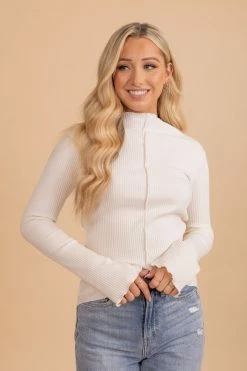 Culture Code Never Stop Dreaming Mock Neck Top