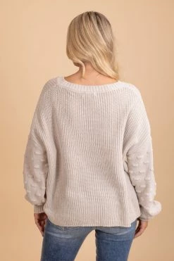 Miracle Life Is A Gift Bubble Sleeve Sweater -Bella Ella Sales 4 bfb59a0c b35a 409e 826c 1295bf1f253f 5000x