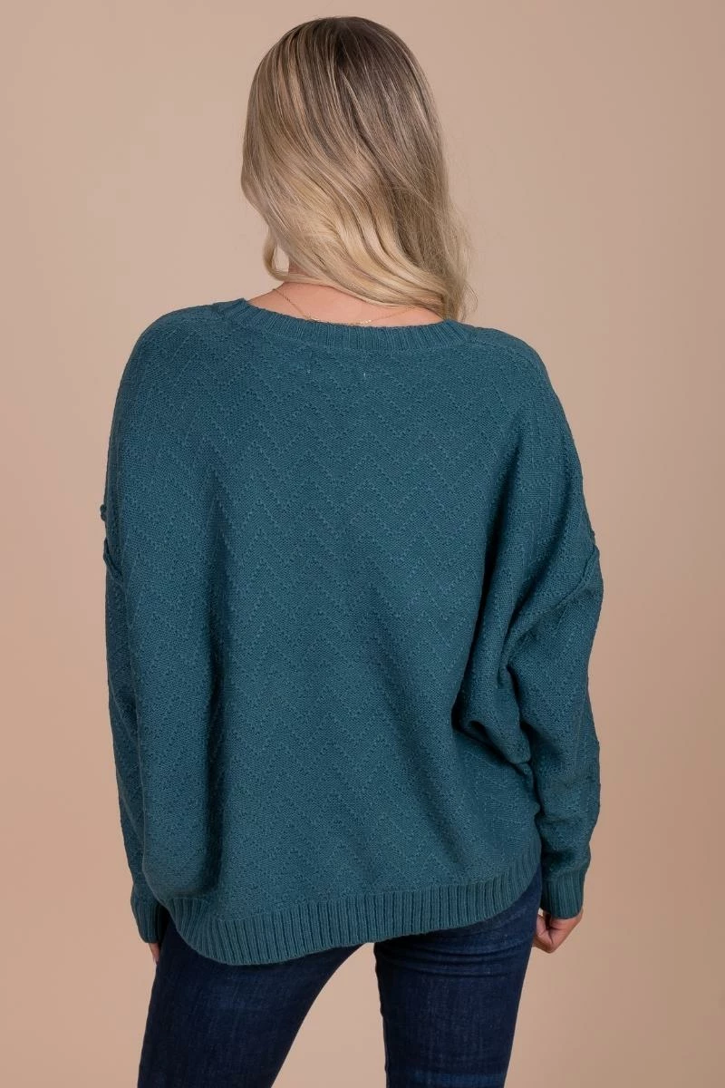 Listicle Hills And Horizons Long Sleeve Knit Sweater 4 Listicle Hills And Horizons Long Sleeve Knit Sweater - Image 4