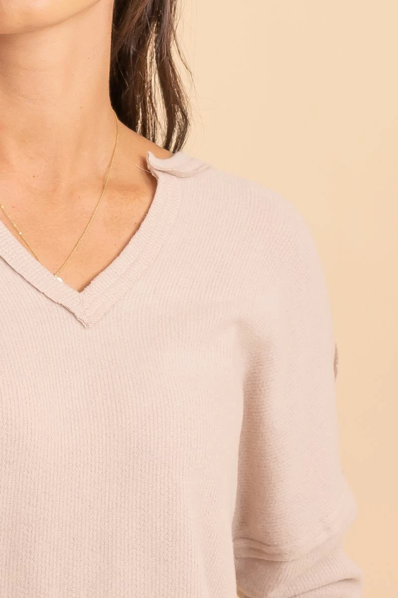 Blu Pepper Trust The Process V-Neck Sweater 7 Blu Pepper Trust The Process V-Neck Sweater - Image 7