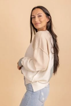 E&M/Mine Live To The Fullest Color Block Sweater 13 E&M/Mine Live To The Fullest Color Block Sweater -Bella Ella Sales 6 971354a5 6fe7 495d 827b 65a770ed55f9 5000x