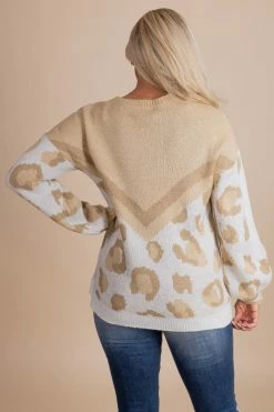 Andree Too Wild Animal Print Pullover Sweater 9 Andree Too Wild Animal Print Pullover Sweater -Bella Ella Sales 6 d6b75bbd 7603 43e1 818f b34874e6fc47 5000x