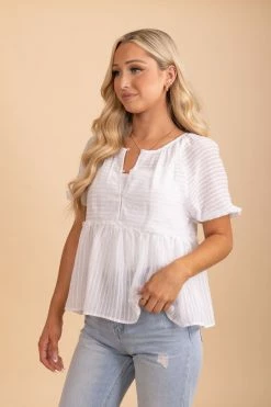 Very J Close To My Heart Striped Peplum Top -Bella Ella Sales 7 810d804a f97a 4147 9ed1 ceb604740791 5000x