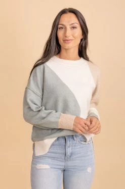 E&M/Mine Live To The Fullest Color Block Sweater 11 E&M/Mine Live To The Fullest Color Block Sweater -Bella Ella Sales 7 85ae33dc 5e5a 4729 ac70 3ddb40ecffbd 5000x