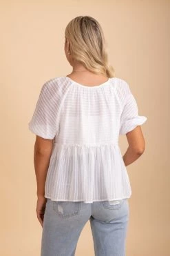 Very J Close To My Heart Striped Peplum Top -Bella Ella Sales 8 1ec93012 4725 4177 aa40 d0e638948ca0 5000x