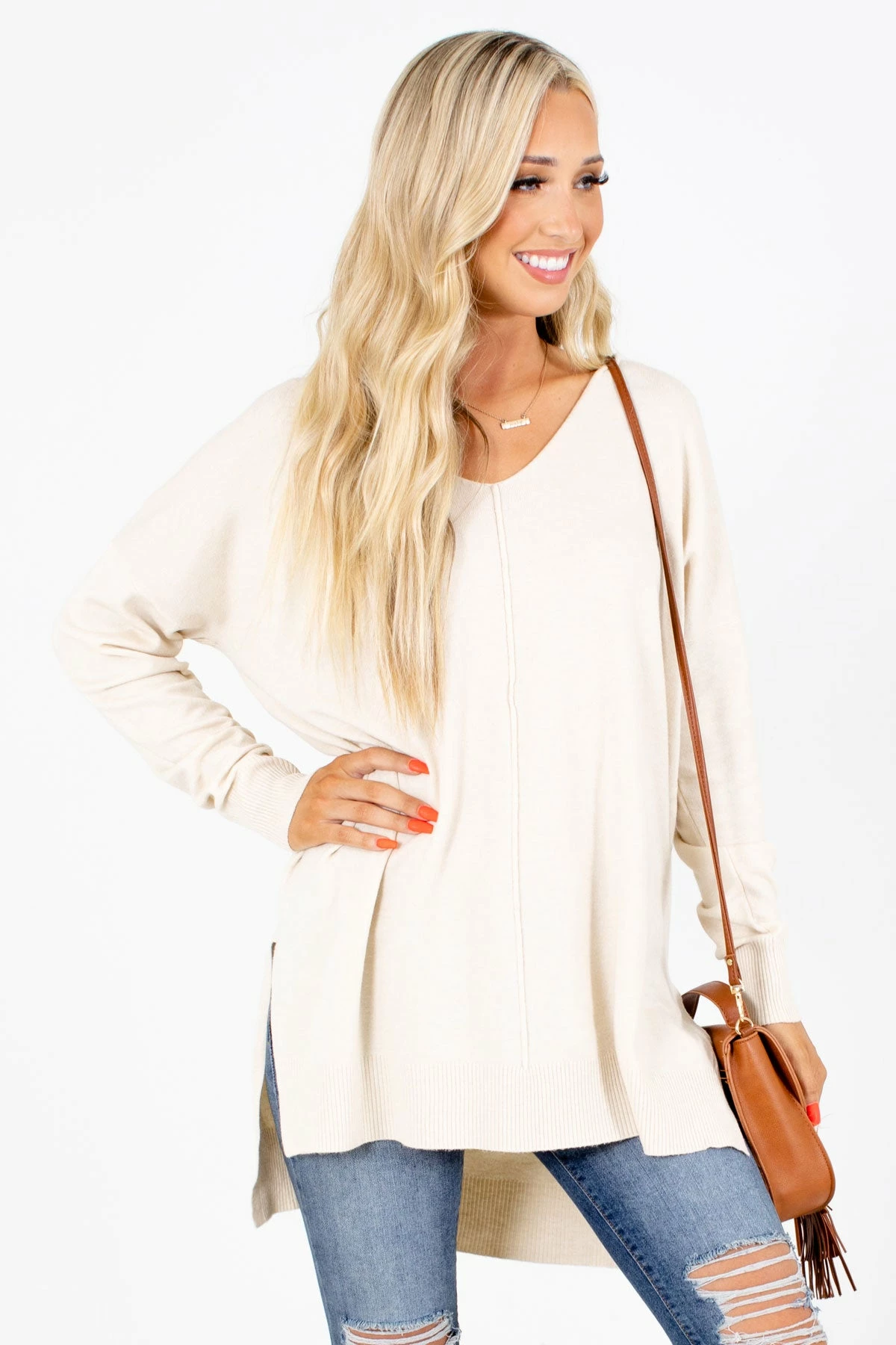 Zenana Anything Can Happen Sweater 1 Zenana Anything Can Happen Sweater