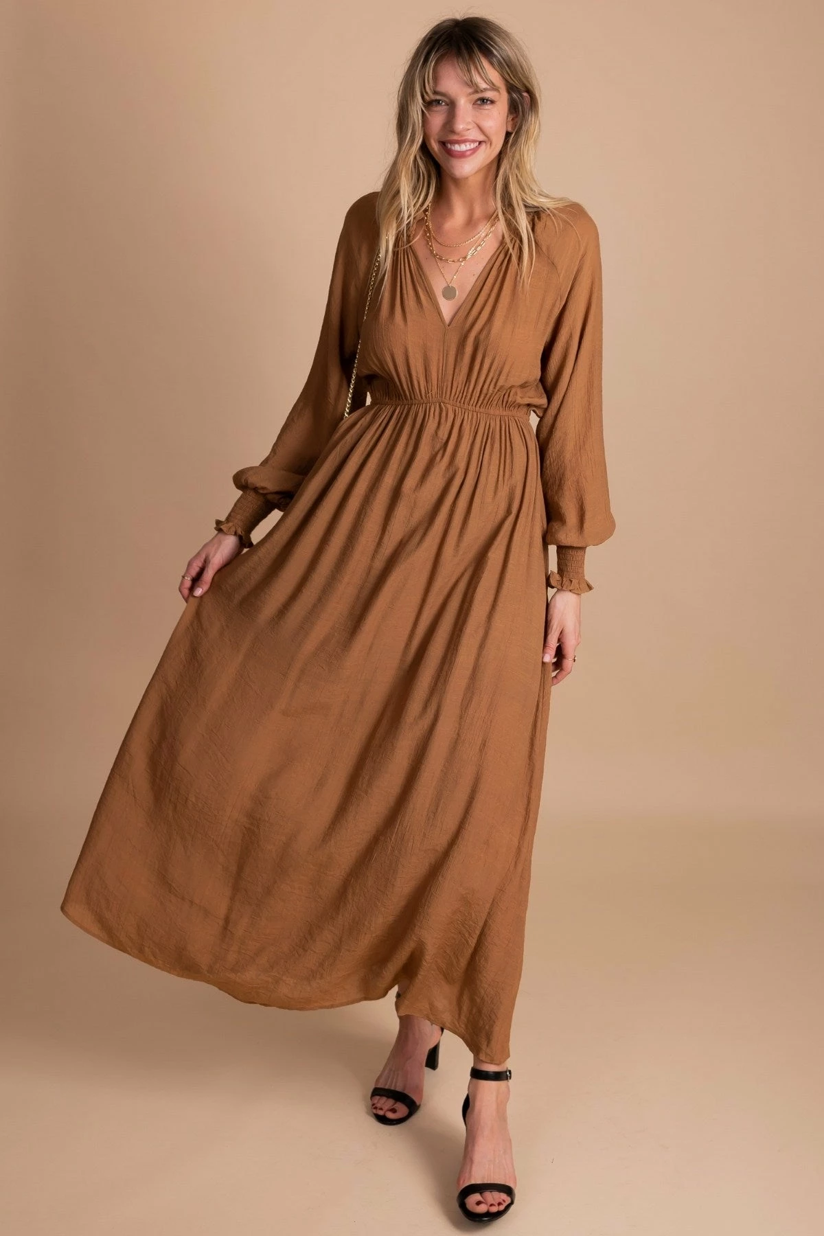 Wishlist Aspire To Inspire Long Sleeve Maxi Dress 5 Wishlist Aspire To Inspire Long Sleeve Maxi Dress - Image 5