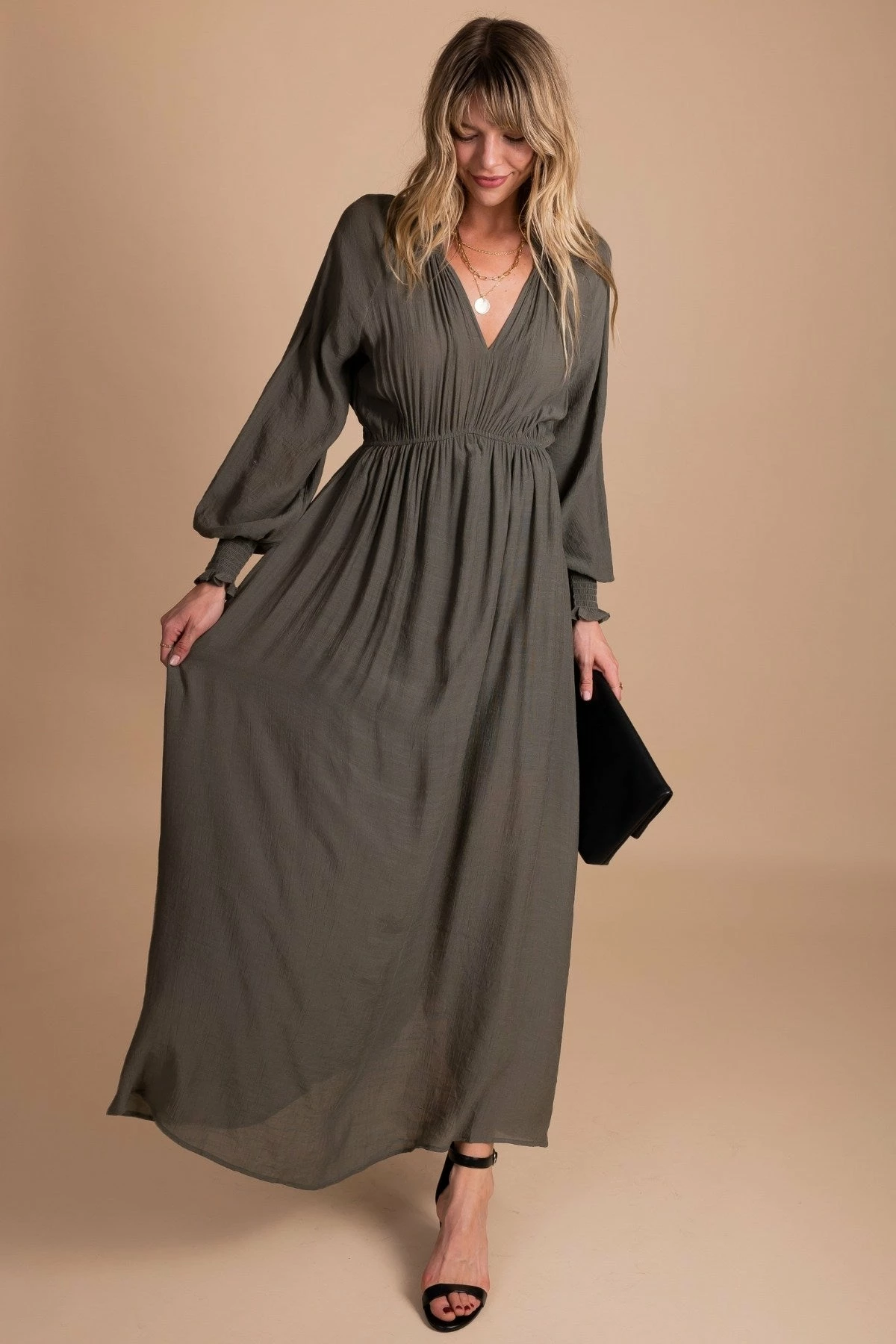 Wishlist Aspire To Inspire Long Sleeve Maxi Dress 1 Wishlist Aspire To Inspire Long Sleeve Maxi Dress