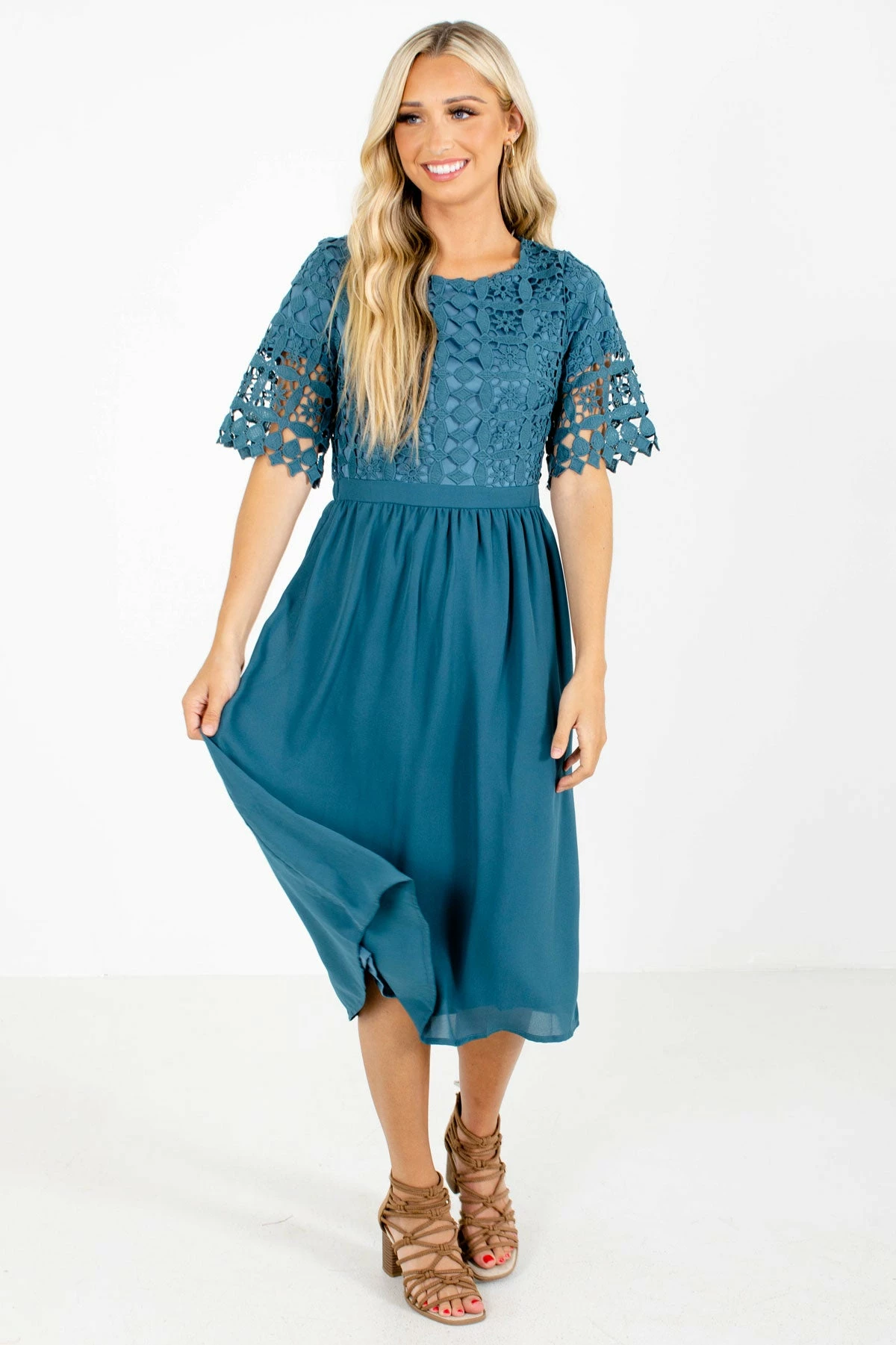 Polagram Awaken My Love Midi Dress 10 Polagram Awaken My Love Midi Dress - Image 10