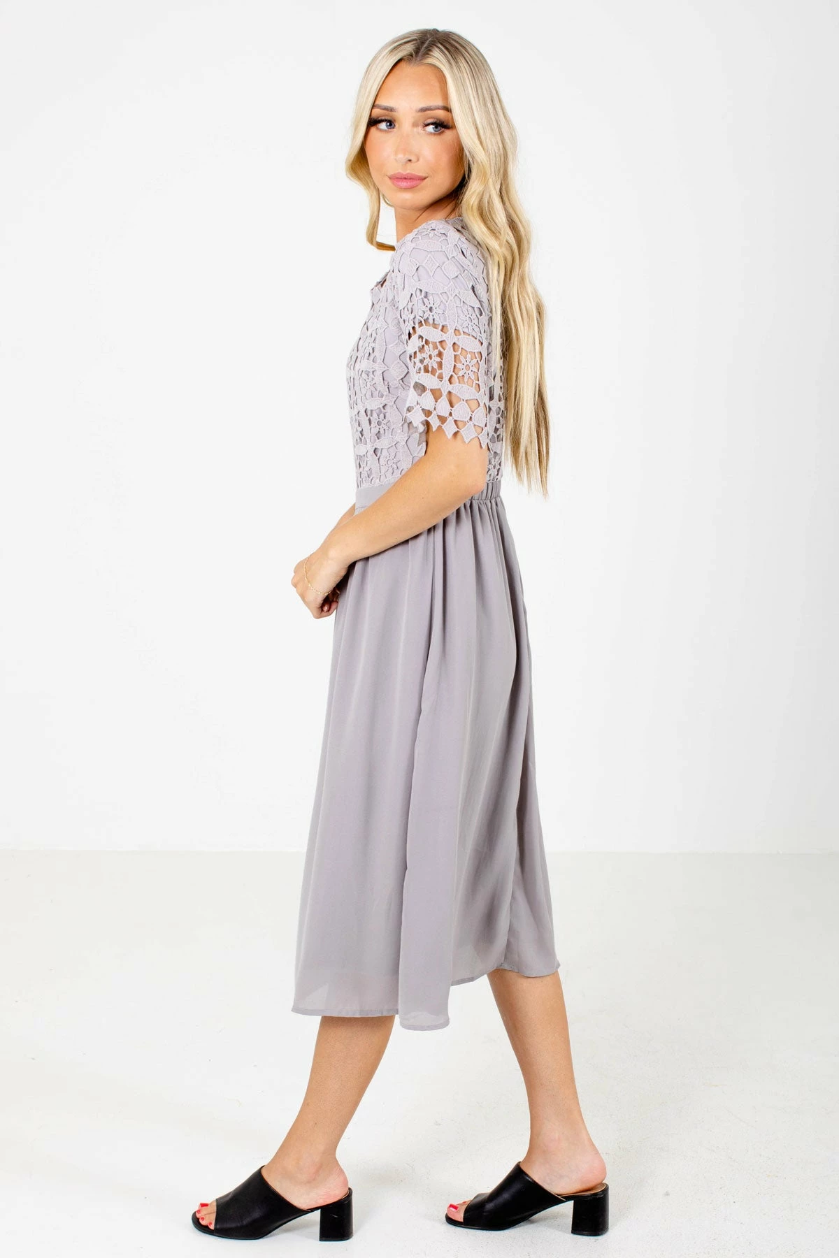 Polagram Awaken My Love Midi Dress 4 Polagram Awaken My Love Midi Dress - Image 4