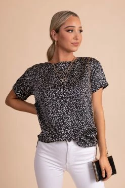 Stylive Hello Hollywood Leopard Print Blouse -Bella Ella Sales BELLAELLA 1.5.22 0555 5000x