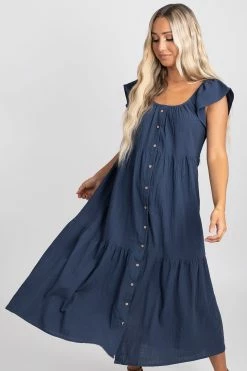 Wishlist Just Daydreaming Button Front Midi Dress 15 Wishlist Just Daydreaming Button Front Midi Dress -Bella Ella Sales BELLAELLA 5.20.21 4285 5000x