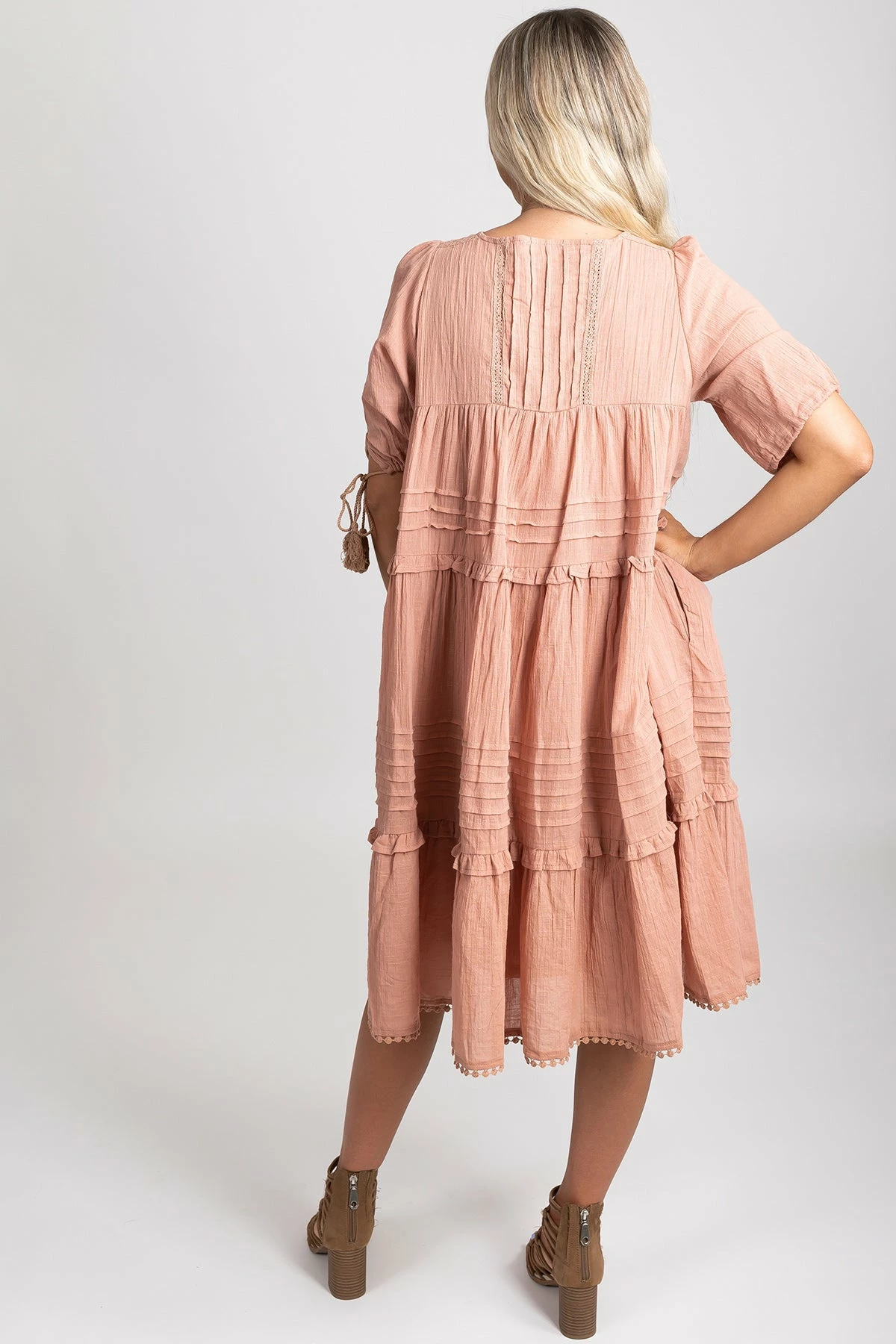 Listicle Bohemian Wonder Midi Dress 8 Listicle Bohemian Wonder Midi Dress - Image 8