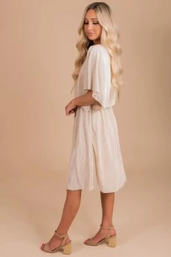 Stylive In The Limelight Ribbed Knee-Length Dress -Bella Ella Sales BELLAELLA 5.5.21 2818 5000x