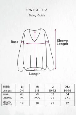 Zenana Back In Town Cream Knit Sweater -Bella Ella Sales Back in Town Cream Sweater Sizing 5000x