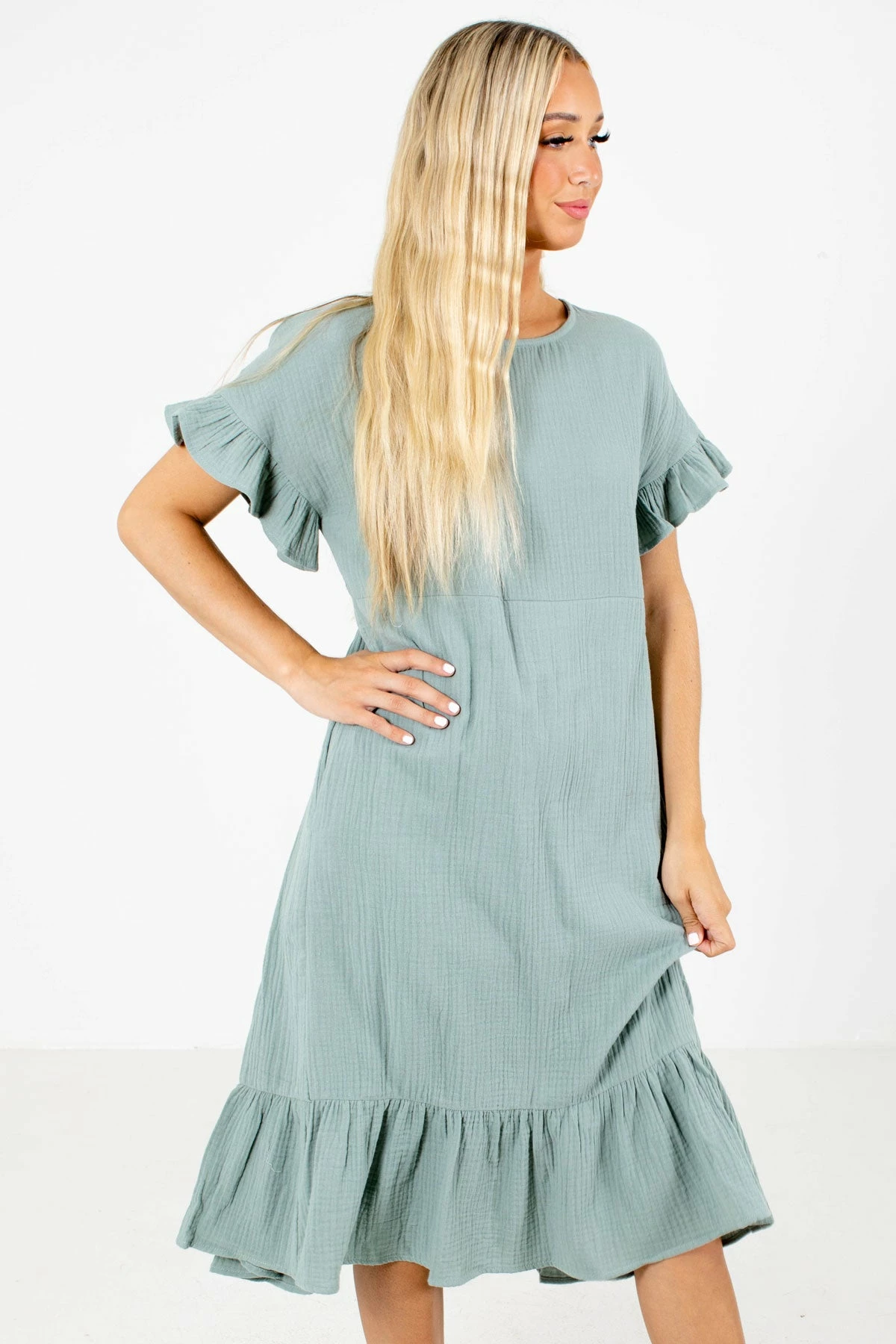 Very J Bless Your Heart Midi Dress 5 Very J Bless Your Heart Midi Dress - Image 5