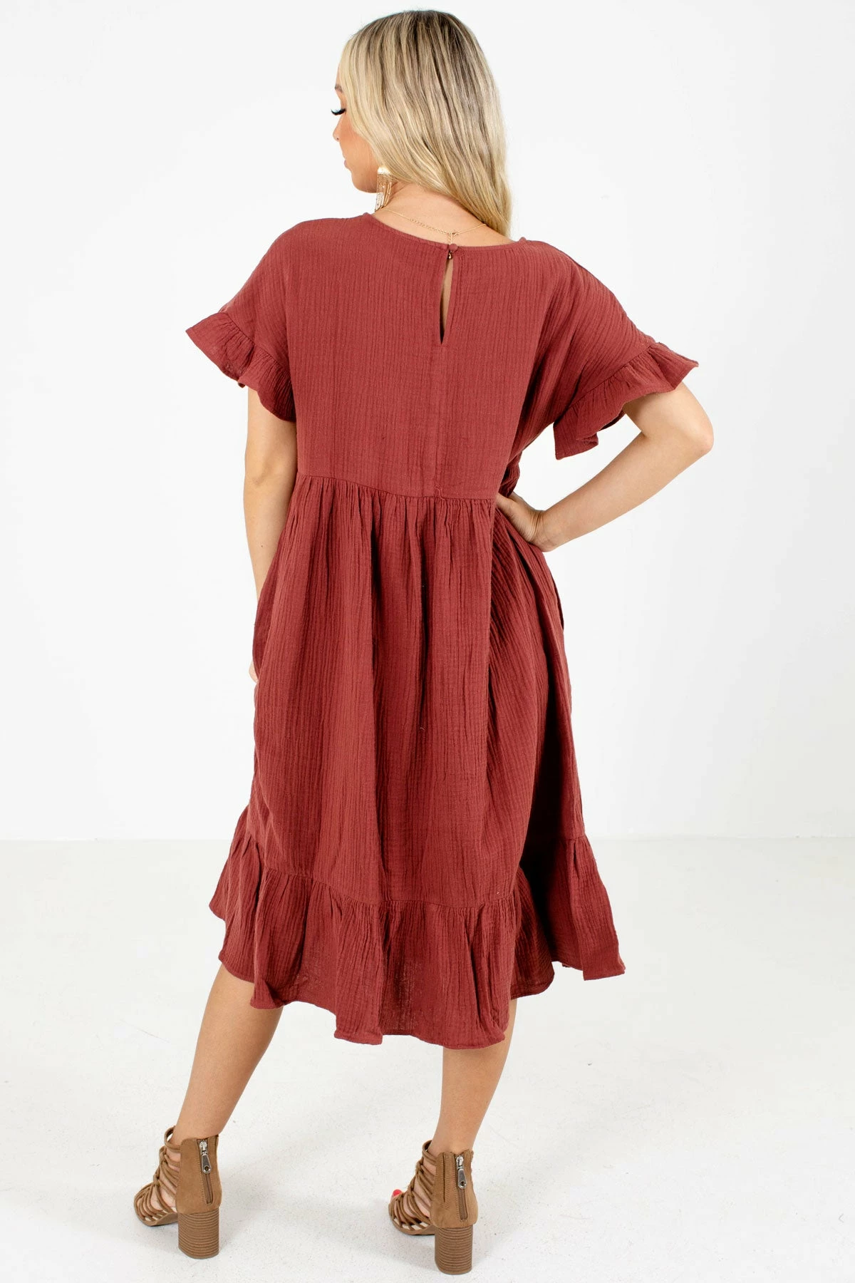 Very J Bless Your Heart Midi Dress 2 Very J Bless Your Heart Midi Dress - Image 2