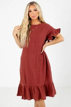 Very J Bless Your Heart Midi Dress