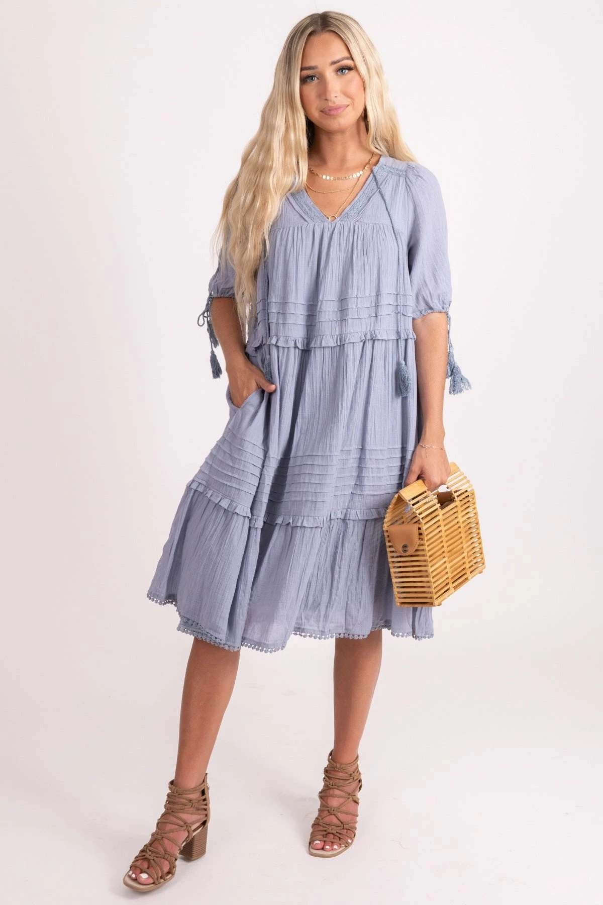 Listicle Bohemian Wonder Midi Dress 14 Listicle Bohemian Wonder Midi Dress - Image 14