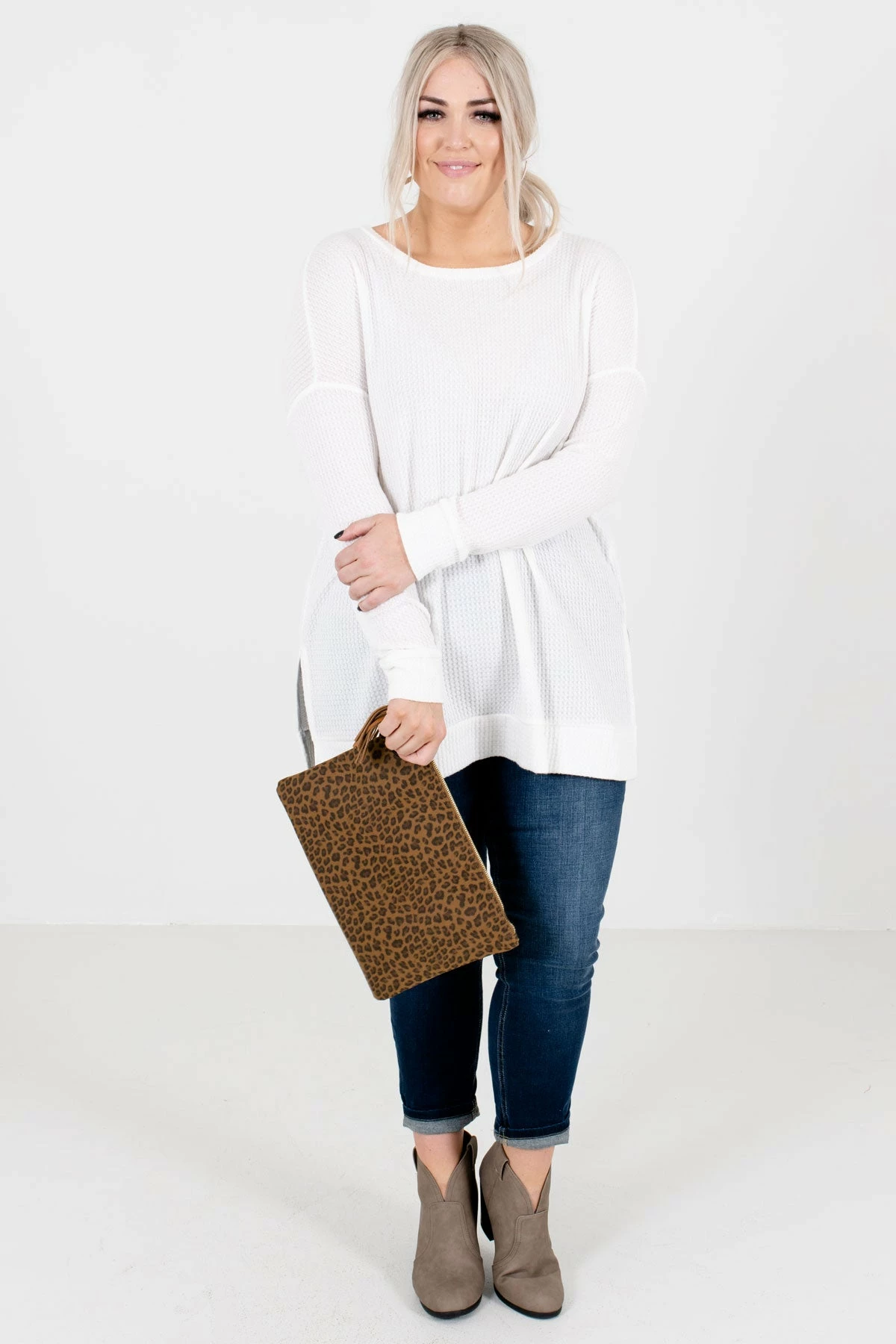 Bella Ella Boutique Can't Stop Loving You White Top 7 Bella Ella Boutique Can't Stop Loving You White Top - Image 7