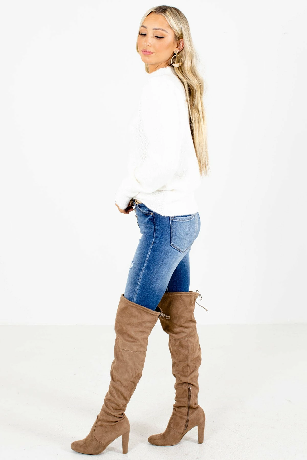 Love Tree / Style Melody Caught My Eye Knit Sweater 6 Love Tree / Style Melody Caught My Eye Knit Sweater - Image 6