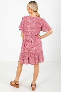 Jodifl Cheers To You Patterned Mini Dress -Bella Ella Sales Cheers to You Dress Back 5000x