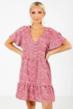Jodifl Cheers To You Patterned Mini Dress -Bella Ella Sales Cheers to You Dress Front 5000x