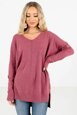 Bella Ella Boutique Choose Kindness Wisteria Purple Sweater